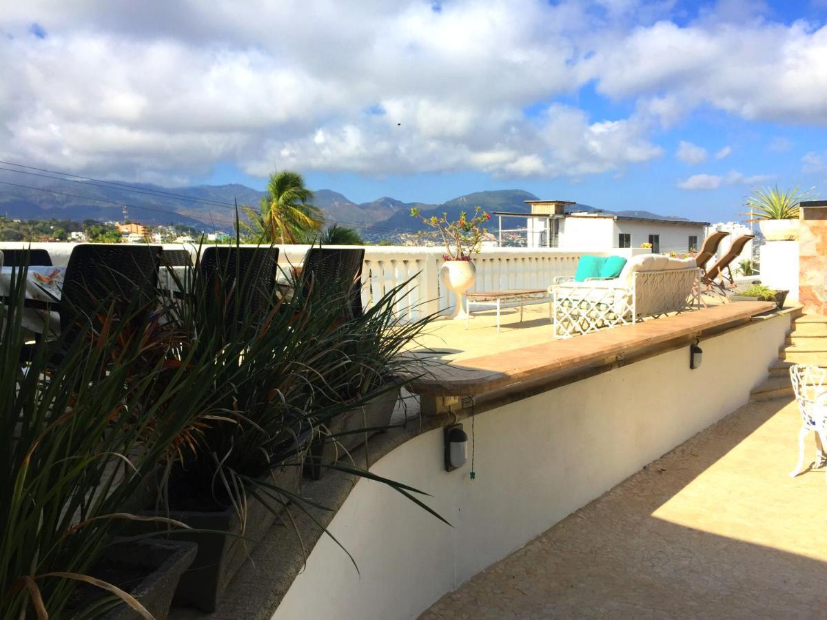 Villa Palmitas Acogedor Departamento Nivel Piscina Gigante Jardines อากาปุลโก ภายนอก รูปภาพ
