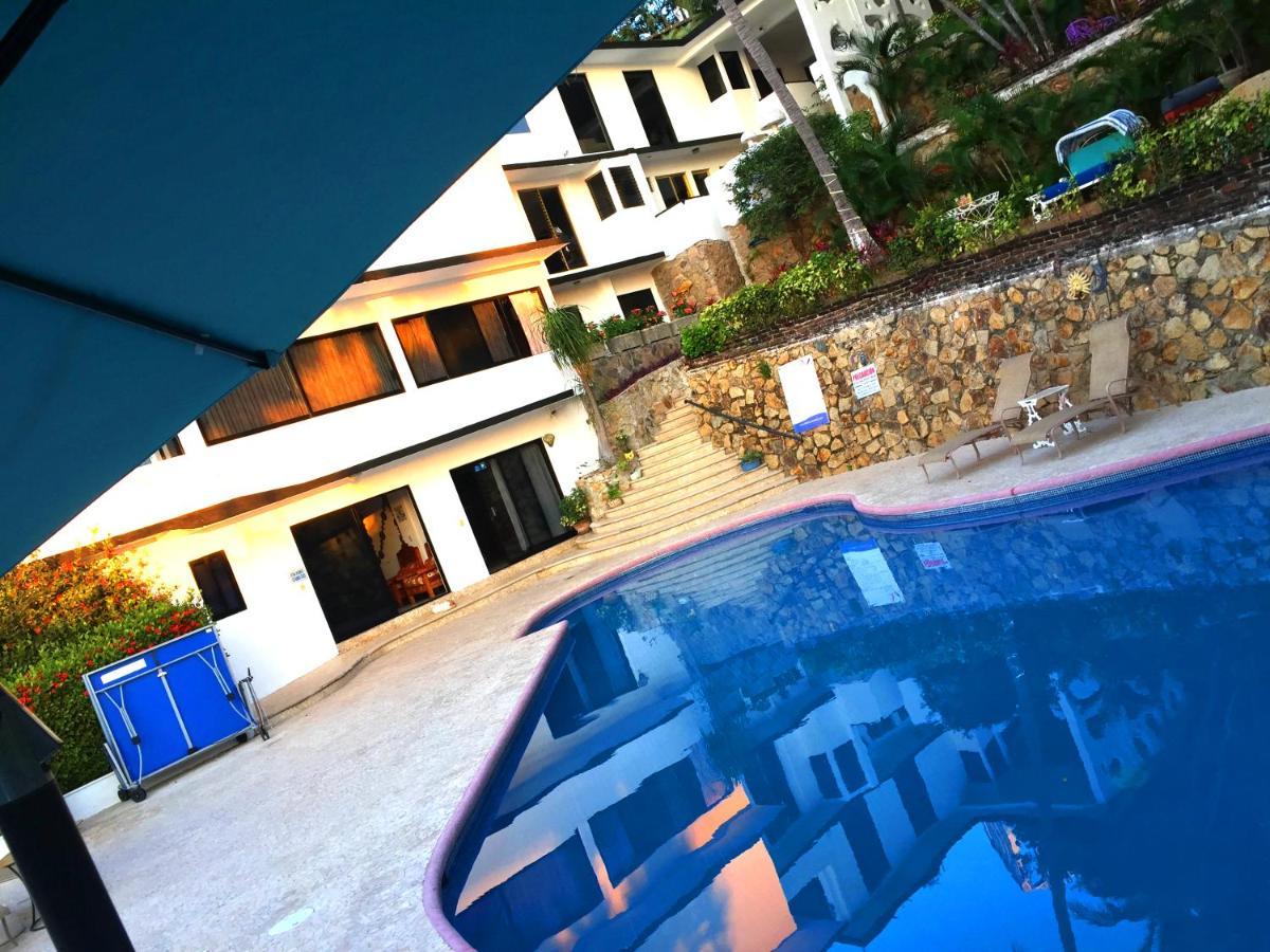 Villa Palmitas Acogedor Departamento Nivel Piscina Gigante Jardines อากาปุลโก ภายนอก รูปภาพ