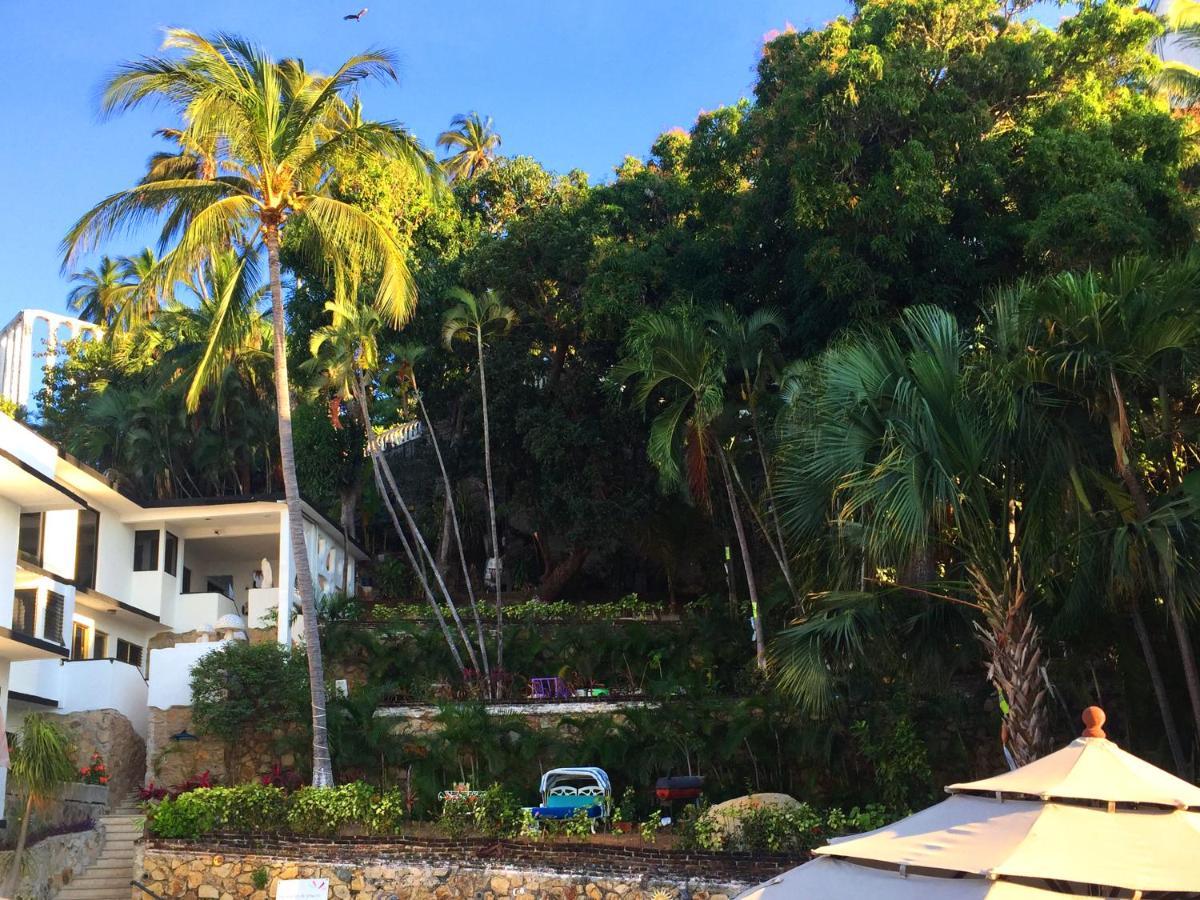 Villa Palmitas Acogedor Departamento Nivel Piscina Gigante Jardines อากาปุลโก ภายนอก รูปภาพ