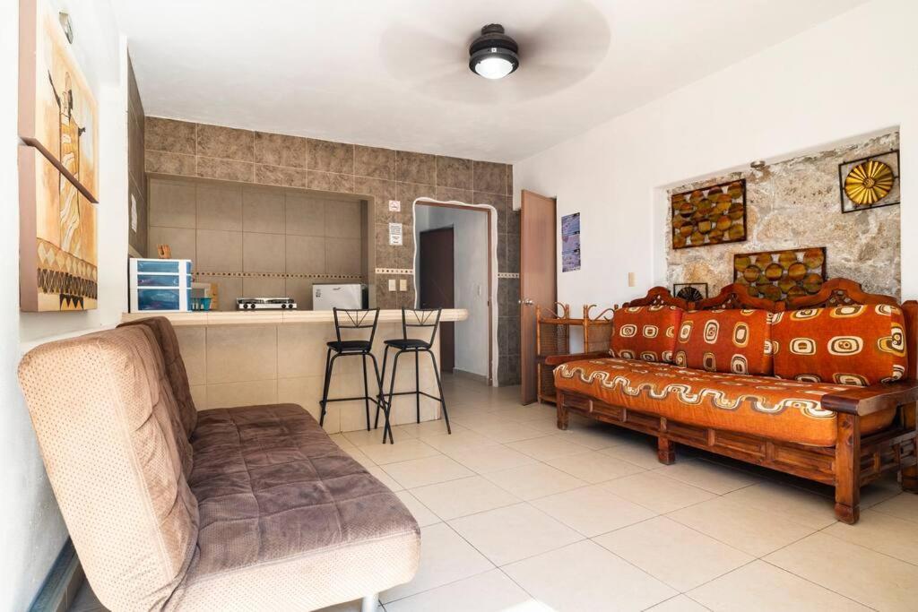 Villa Palmitas Acogedor Departamento Nivel Piscina Gigante Jardines อากาปุลโก ภายนอก รูปภาพ