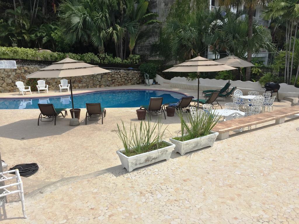 Villa Palmitas Acogedor Departamento Nivel Piscina Gigante Jardines อากาปุลโก ภายนอก รูปภาพ